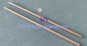 silver tungsten rod photo